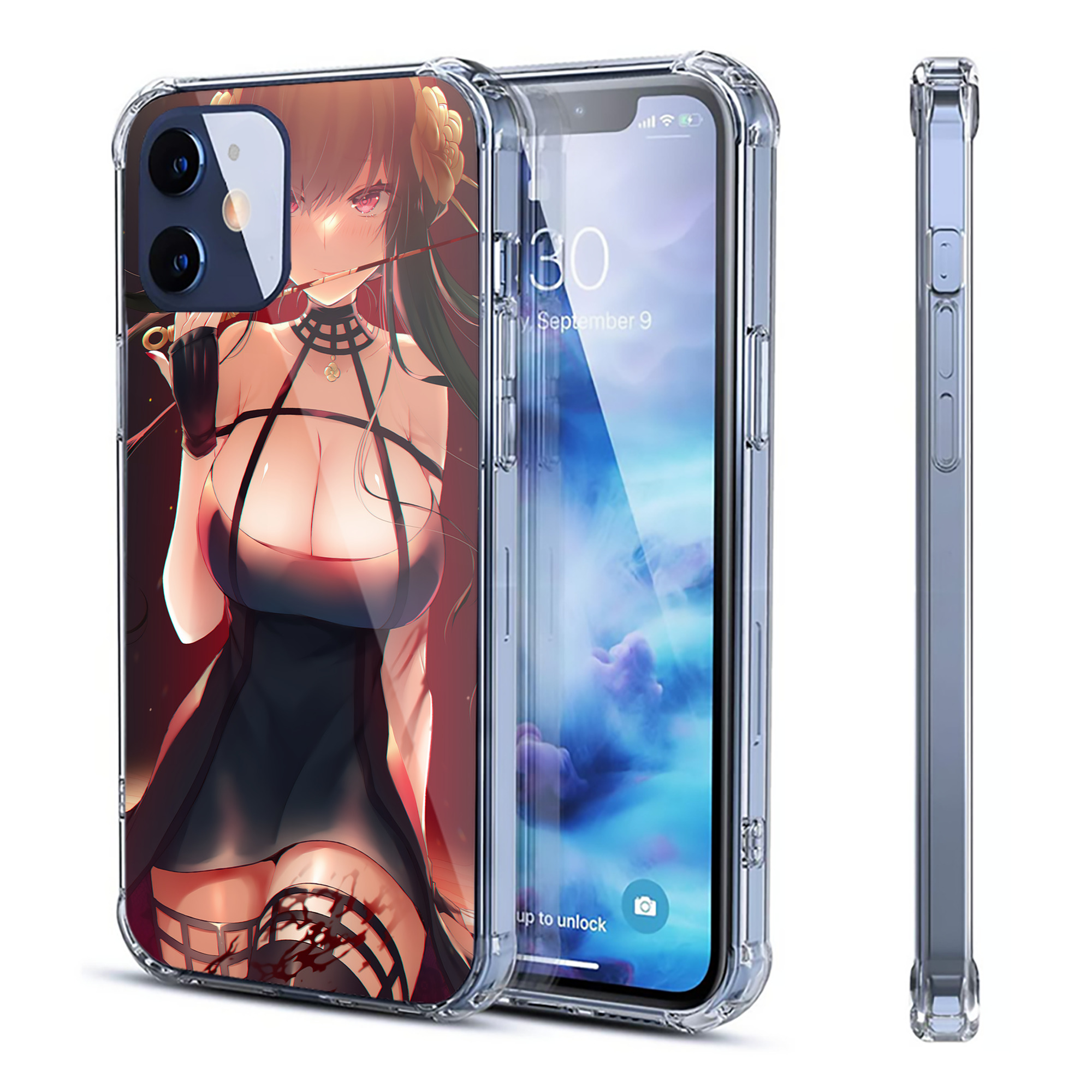 （画像用） SPY×FAMILY间谍家家酒 【iPhone 12シリーズ対応】透明スマホケース（クリアソフトケース）